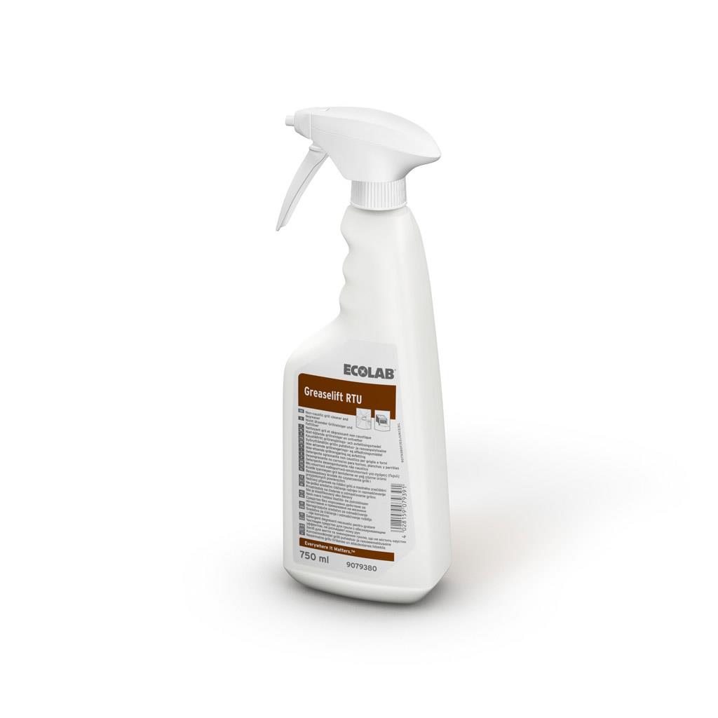 Detergent degresant concentrat impotriva grasimilor GREASELIFT RTU 750ml Ecolab de la casapractica imagine noua